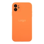Чохол Silicone Case Square Full Camera для iPhone 11 72.Kumquat