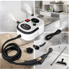 Пароочиститель портативный ручной TOPA Парогенератор Steam Cleaner 2500 Вт 3 бар 1200 мл нагрев за 30 секунд 6 режимов