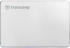Портативний жорсткий диск Transcend 2TB USB 3.1 Type-C StoreJet 25C3S Срібний