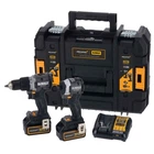 Набір електроіструментів DeWALT McLaren F1, 18V XR Li-lon, 2 шт. кейс, 2 АКБ, ЗП (DCK200MP2T) DeWALT DCK200MP2T 989633
