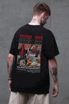 Мужская Оверсайз Футболка С Принтом Spider-man Black Without S/M (386713)