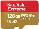Карта пам'яті SanDisk microSD 128GB Extreme V30 C10 UHS-I U3 SDSQXAA-128G-GN6MN R190/W90MB/s