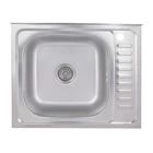 Кухонна мийка Brinex 6050-L 0,6 мм Satin (BRIN6050LSAT06)
