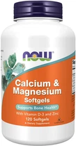 Мінерали Now (Now Foods) Calcium & Magnesium 120 капсул (NOW-01251)