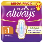 Гигиенические прокладки Always Platinum Normal Размер 1 48 шт. (8700216784719)