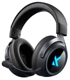 Беспроводные игровые наушники Mchose X9 Black Геймерская гарнитура с микрофоном и 2.4 ГГц / Bluetooth + RGB
