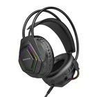 Проводные игровые наушники BOROFONE BO105 Thunder gaming headphones 2м USB+3.5мм Black (6974443389227)