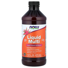 Рідкі вітаміни і мінерали NOW Foods "Liquid Multi" зі смаком диких ягід (473 мл)