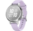 Смарт-часы Garmin Lily 2 Active Silver with Purple Jasmine Silicone Band (010-02891-01)