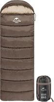 Спальник з капюшоном Naturehike U250 NH20MSD07, (6°C), правий, коричневий