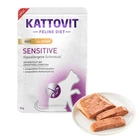 Влажный корм для кошек Kattovit Kattovit Veterinary Sensitive Chicken Pate с курицей 85 г
