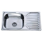 Мийка кухонна Zerix Z7642-08-180E (Satin) (ZX1602) (00149498)