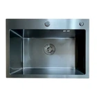 Мийка Mixxus MH5843 Micro Decor Black (3.0/0.8) з нерж. сталі (колір чорний) (MI8219) (00149313)