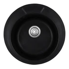 Мийка кухонна Haiba HB8301-G226 Black 490x180 (HB0971) (00149664)