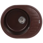 Мийка кухонна Zerix ZS-6250R-12 Коричнева (ZX4552) (00149557)