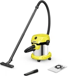 Пилосос професійний Karcher WD 2 PLUS S V-15/4/18, 1000Вт, контейнер 15л, 4,52кг (00110627)