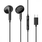 Наушники с микрофоном Baseus Encok CZ17 Black проволочные Type-C 10 мм 1.1 м (Encok CZ17)