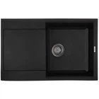 Мийка кухонна Zerix ZS-7950S-03 Чорна (ZX4580) (00149564)