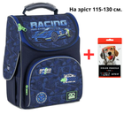 Рюкзак GoPack Education каркасный GO25-5001S-6 Racing + карандаши Kte 18цв.
