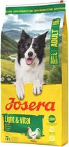 Сухой корм Josera Light & Vital Adult для малоактивных собак с Курицей