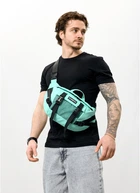 Большая мужская поясная сумка бананка Sambag DynamicDart мятная(SB_9609AF496D80)