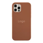 Чохол Premium Silicone Case Full Size (AA) для iPhone 12 Pro Max 93.New Brown