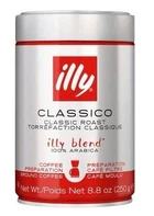 Кава мелена ILLY ClASSICO GROUND 100% Arabica filtere 250г