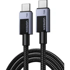 Дата кабель USB-C to USB-C 3.0m PD60W 3A braided L524 gray Ugreen (55776) UGREEN 55776 1040373