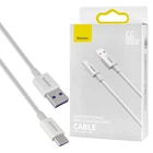 Кабель Baseus Superior Series Fast Charging Data Cable USB to Type-C 66W 1m White (CATYS-02) (2239608)