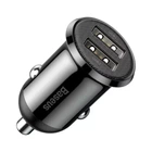 Автомобильное зарядное устройство Baseus Grain Pro 10w 4.8A 2xUSB Black