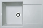 Кухонная мойка Adamant HORIZON белая 780x495x230 мм, с крылом 78 см