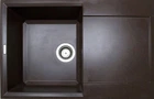 Кухонная мойка Adamant HORIZON коричневая 780x495x230 мм, с крылом 78 см