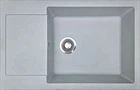 Кухонная мойка Adamant GENERAL светло-серая 775x495x200 мм, с крылом