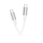 Кабель Borofone BX82 Type-C to Type-C 60W White 1m 75167