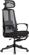 Офисное кресло массажное Mealux M4 Air Massage Black (HF-M4 M/BB)