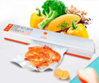 Вакууматор Freshpack Pro побутовий вакуумний пакувальник для їжі Білий