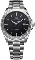 Наручные часы Forsining 8294 Silver-Black Steel Классический