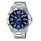 Чоловічий годинник Casio MTP-VD01D-2B глибокий синій