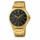 Чоловічий годинник Casio MTP-V300G-1A золотистий