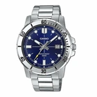 Чоловічий годинник Casio MTP-VD01D-2E глибокий синій