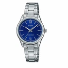 Жіночий годинник Casio LTP-V005D-2B2 з темно-синім циферблатом