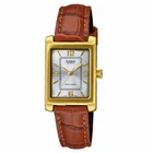 Жіночий годинник Casio LTP-1234GLL-7A прямокутний корпус