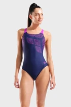 Купальник закритий Arena KIKKO SWIMSUIT SWIM PRO BACK Синій, Розовий 42 (010807-790 42)