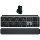 Комплект (клавіатура, миша) бездротовий Logitech MX Keys S Combo for Mac Space Grey (920-012845) 29918