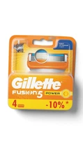Змінні картриджі для гоління Gillette Fusion Power 4шт