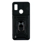 Чехол противоударный Armor Guard Shield для ZTE Blade A51 с защитой камеры черный