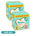 Детские подгузники 448 шт Pampers Premium Care размер 2 (4-8 кг)