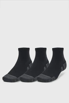 Чорні шкарпетки (3 пари) UA Performance Tech 3pk Qtr Under Armour XL 1379510-001