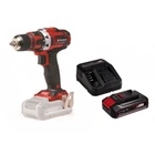 Шуруповерт-дриль акумуляторний Einhell te-cd 18/40 Li Kit pxc 18в акб 1х2.5А·год 40Нм 400·1500об/хв зп 1.25кг 4513925-16