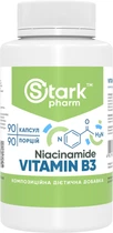 Вітамін B3 Stark Pharm Niacinamide 500 мг 90 капсул (22393) (4829888052910)
